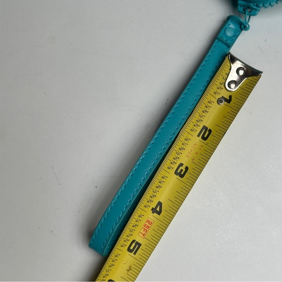 Dolce & Gabbana Blue Velour Zip Case with Wrist Strap - Picture 7 of 9